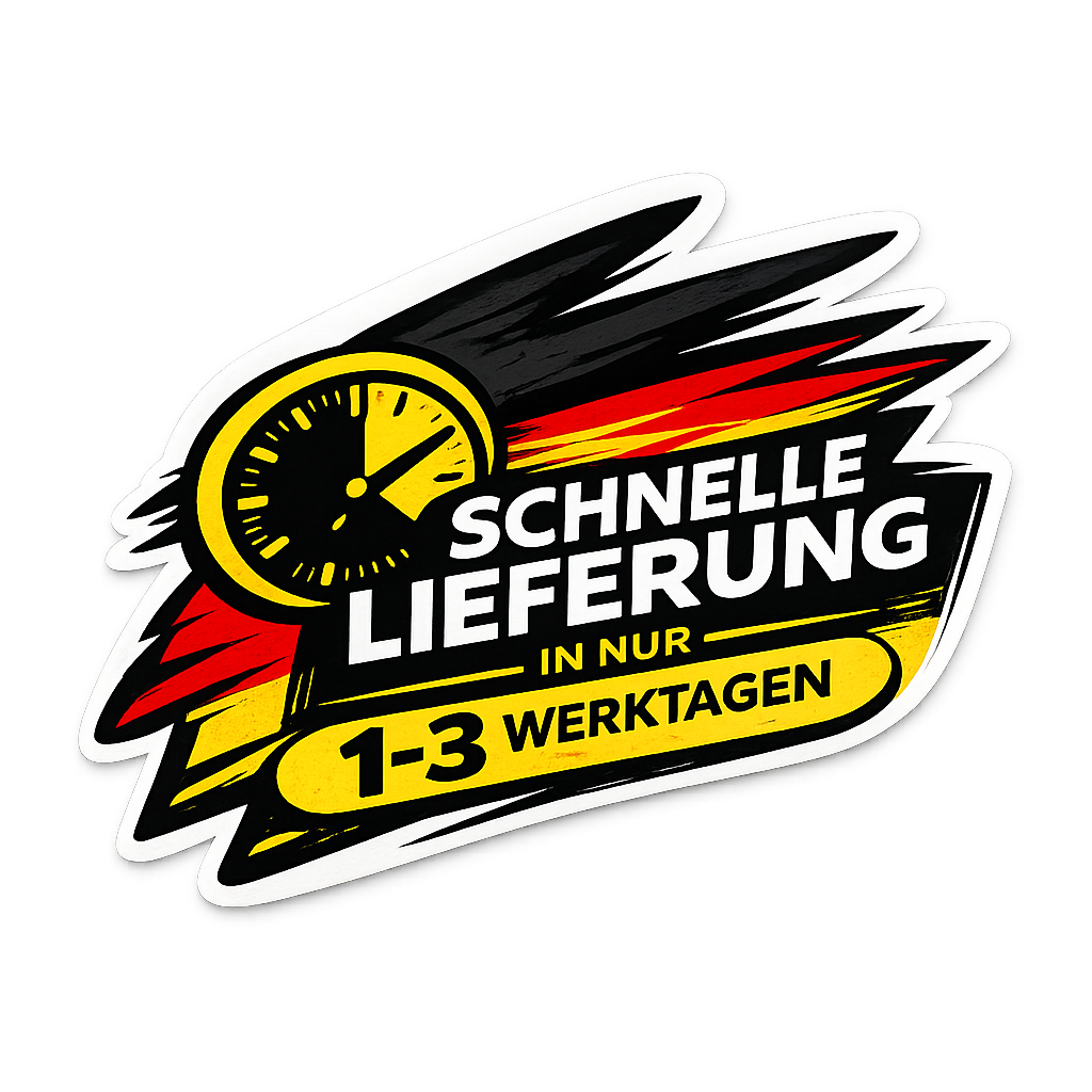 Lieferung innerhalb 1-3 Werktagen